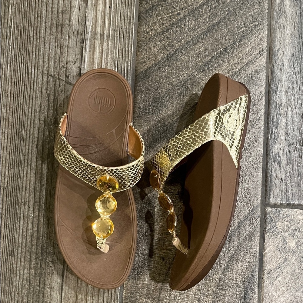 Fitflop Gold Women's Sandals